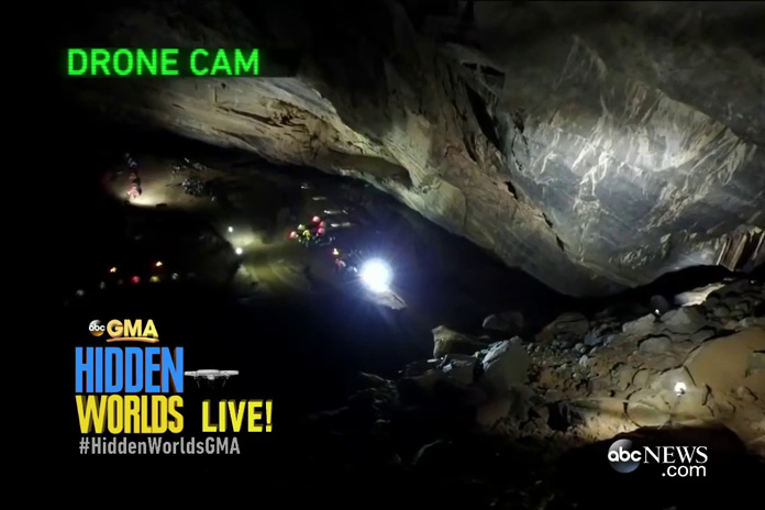 Good Morning America from Son Doong