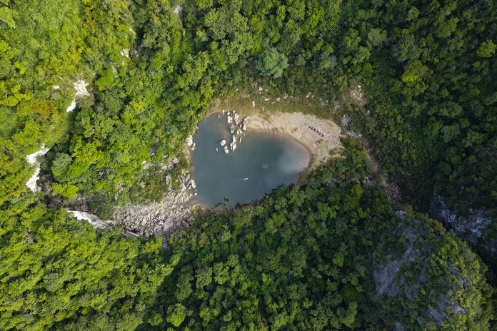 Circle Bay from above