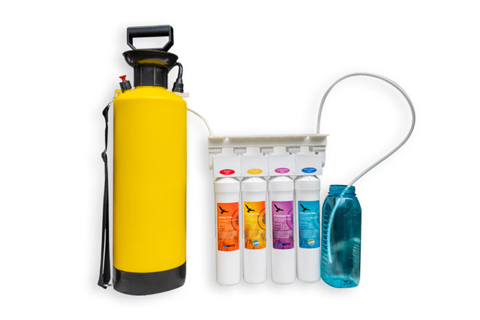 4 filters water purifier imported from the US