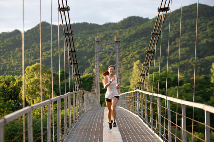 Morning run across some beautiful bridges