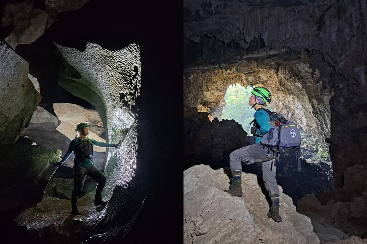 Victoria Stafford in Hang Va Cave