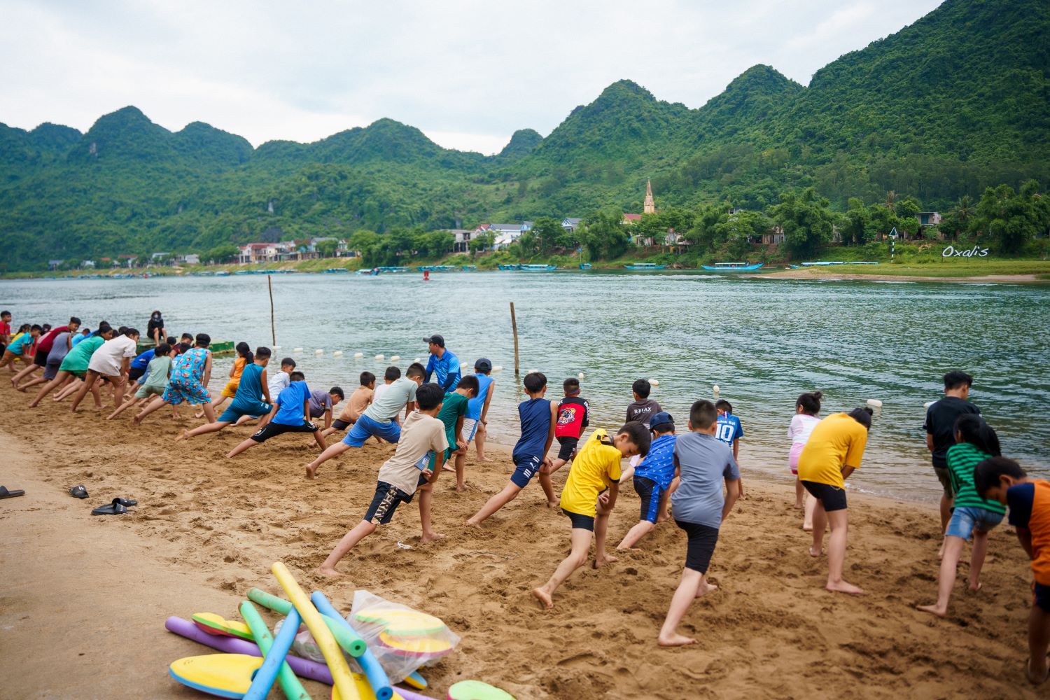 Oxalis Foundation tổng kết khóa học bơi miễn phí năm 2024